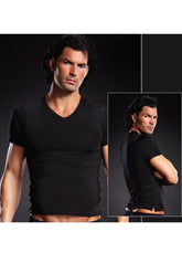 Microfibre V-Neck Tee - BLM007 by Blueline